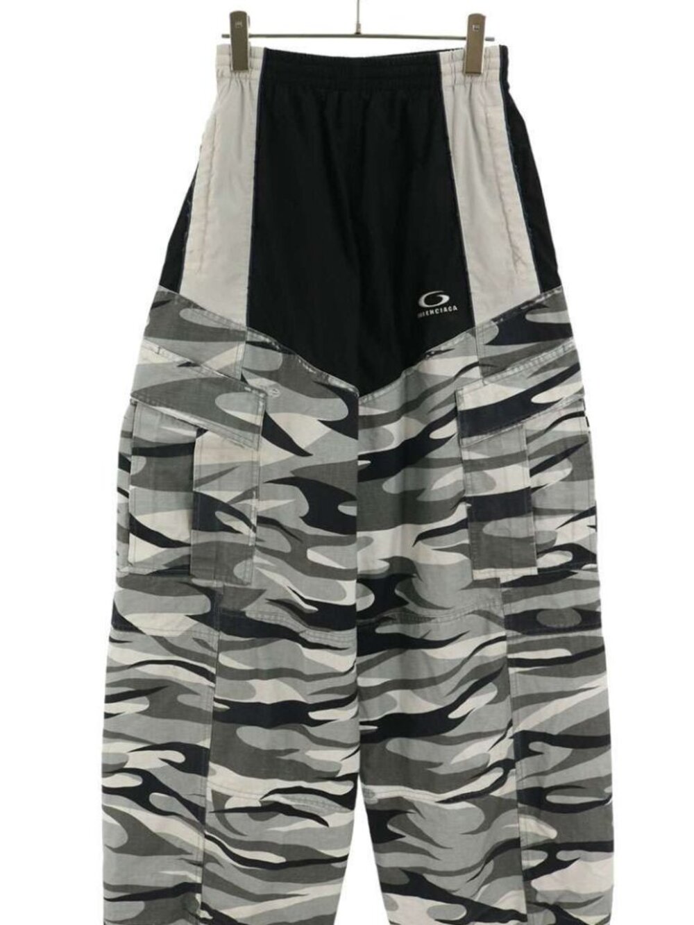 Balenciaga Camouflage Docking Cargo Long Pants XXS